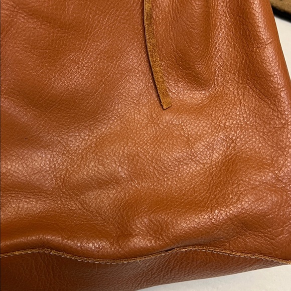 B-LOW THE BELT MIGUEL TOTE BAG BROWN LEATHER - Picture 12 of 16